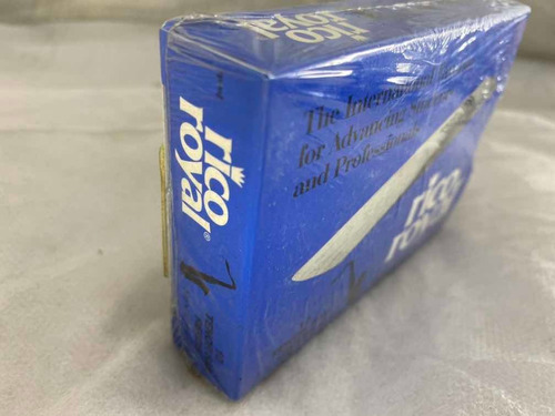 Palheta Rico Royal Sax Tenor N° 1 C/ 10 Unidades