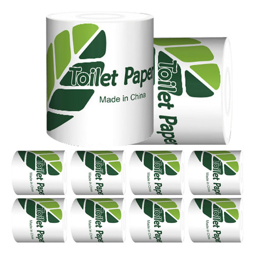 Rollos De Papel Higiénico Papel Higiénico Para Baño 10x Roll