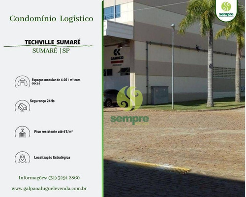 Galpão Para Alugar Em Sumaré/sp - Ga1394