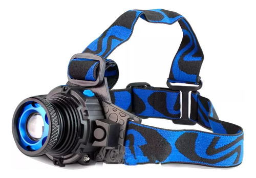 Lanterna Tatica De Cabeca Led Cree Com Zoom 3000 Lumens