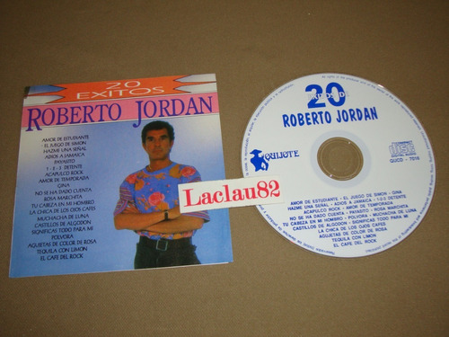 Roberto Jordan 20 Exitos 1990 Quijote Cd 2
