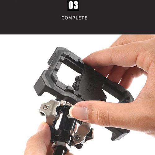 Adaptador De Plataforma Plana De Nailon Con Pedal Sin Clip P