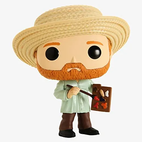 Funko Pop! Artistas: Vincent Van Gogh, Multicolor, 3.75 PuLG