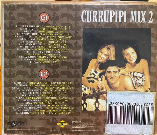 Cd Doble - Variado / Currupipi Mix 2 (Usado)