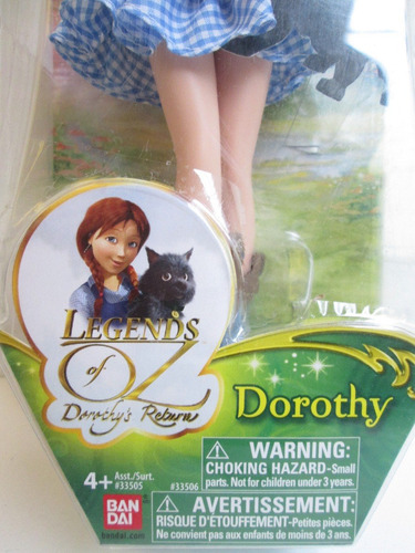Dorothy Mago De Oz Bandai / No Barbie Brats Monster High (Usado)