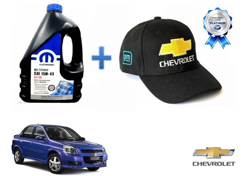 Garrafa Aceite Mopar + Gorra Chevrolet Monza C3 2009 A 2012