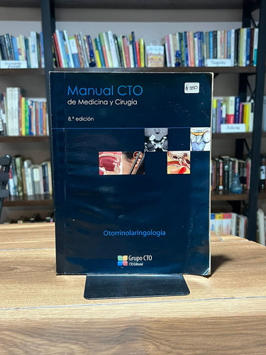 Manual Cto De Medicina Y Cirugía Otorrinolaringología (Usado)