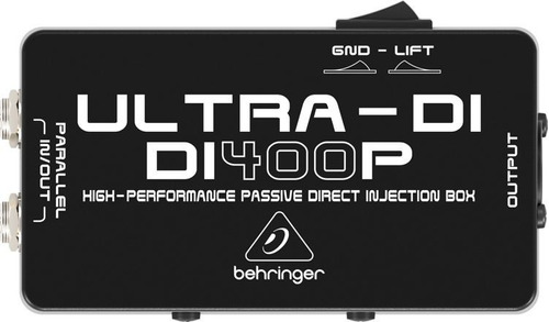 Behringer Caja Directa Ultra Compacta Pasiva Di400p