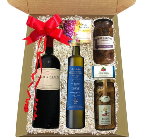 Pack Gourmet Angelica Zapata  Regalos Empresariales Vinos