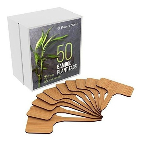 50 Identificadores  De Bambú Para Plantas