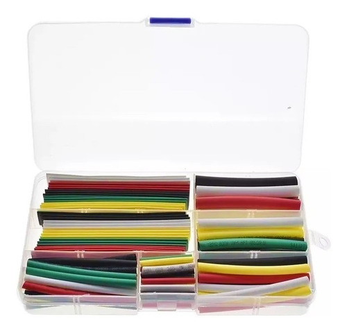 Imagen 2 de 4 de Caja De Thermofit Con 140 Pzas Con Caja Plastica
