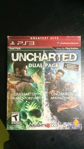 Uncharted 1 Y 2 Dual Pack 