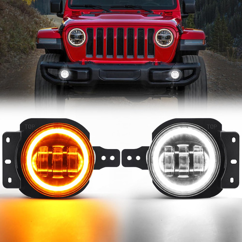 Luz Antiniebla Jl 4  Para Jeep Wrangler Jlu Unlimited Sport