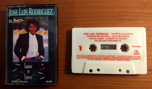 Jose Luis Rodriguez Cuanto Te Quiero Cassette