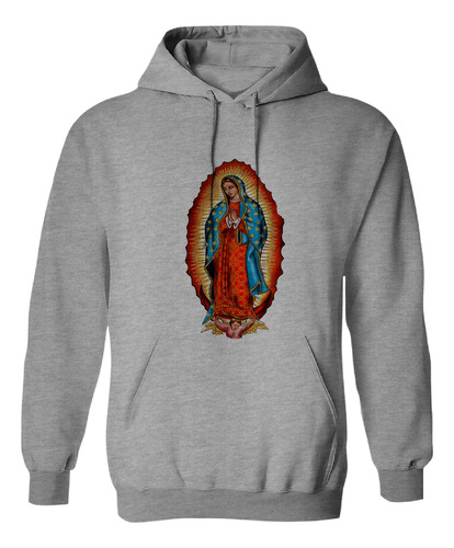 Sudadera Con Gorro Virgen De Guadalupe