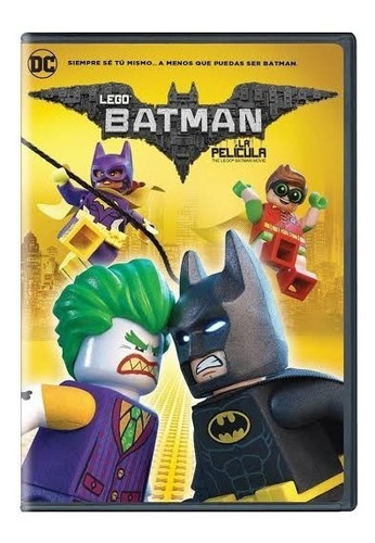 Dvd Lego Batman: La Película 2017 + Set De Stickers