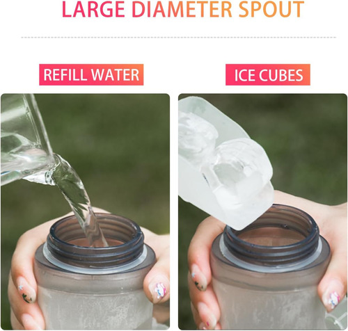 Soft Flasks Frasco De Agua Suave Para Correr, Botellas De Ag