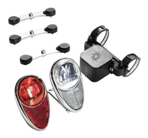 Reelight Luces Rl721  Light Set Negro 1 F1r Combo Tenedorsea