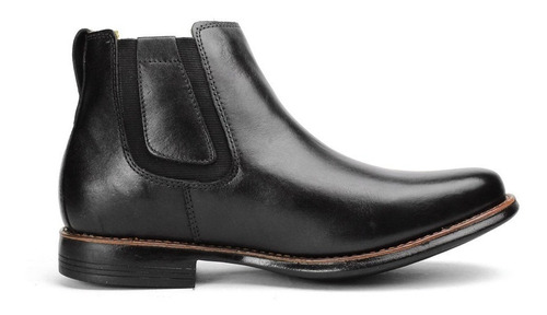 Botina Masculina Chelsea Boots Em Couro Legitimo Luxo Cat