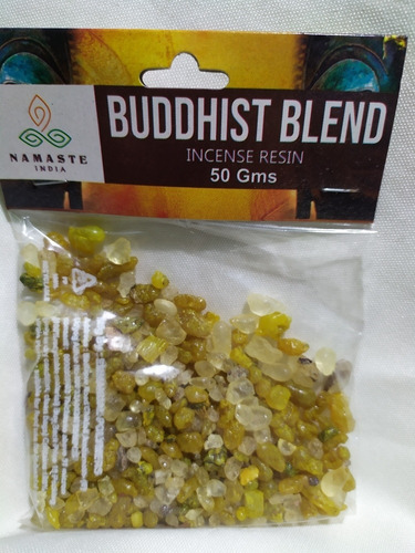 Incienso Mix De Resinas Para Sahumar Buddhist Blend 50g 