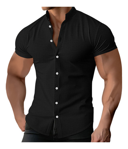 Camisa Extragrande Y Summer So 6001 Para Hombre, Europea Y A