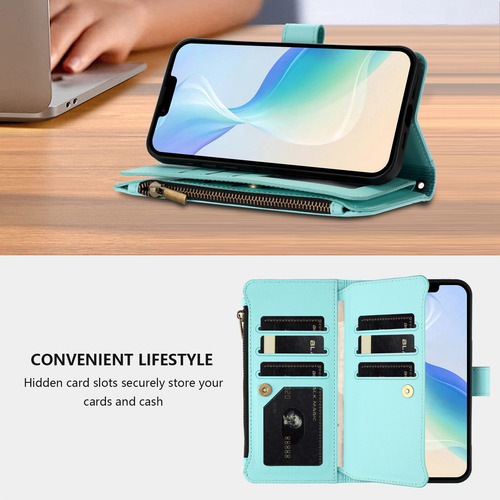Funda De Piel Con Ranura Tipo Cartera Para Motorola E22 E22i E22s E20