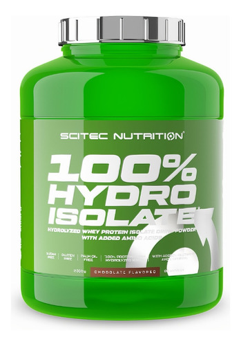 Proteína Scitec 100% Hydro Isolate 2kg.