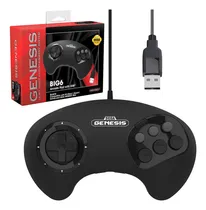 Comprar Retro -bit Big6 Usb Arcade Controller Pad Para Sega Genesis 