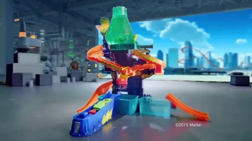 Pista Hot Wheels Estação Científica Color Change - Mattel - E