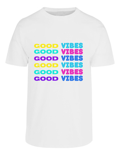 Playera Good Vibes Buenas Vibras T-shirt Good Vibes