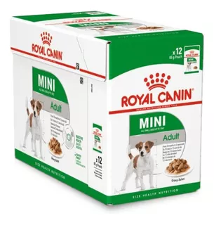 Paté Para Perro Royal Canin Mini Adulto 140g 10un