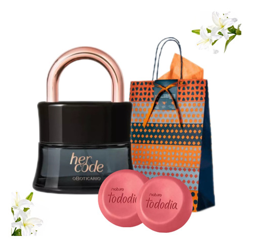 Presente Her Code Eau De Parfum Para Mulher, O Boticário