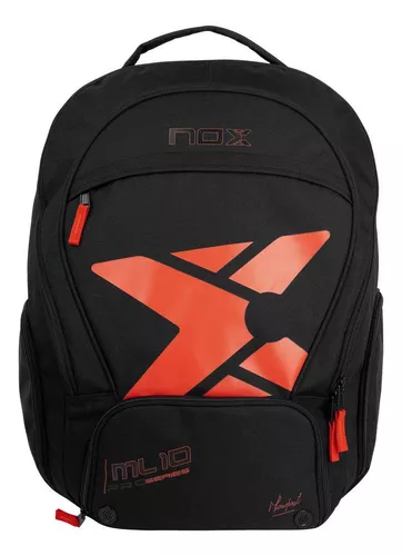 Mochila de pádel Nox ML10 Street Verde Negro