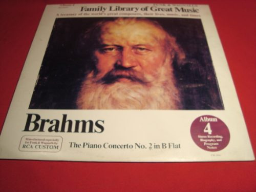 Vinilo, Brahms, Family Library Of Greeat Music