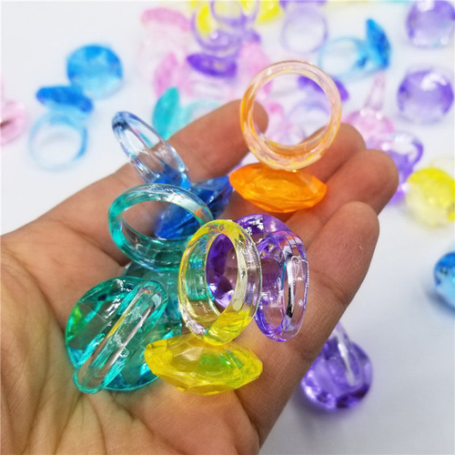Rhinestones Gems Toy Acrylic 74 Pcs