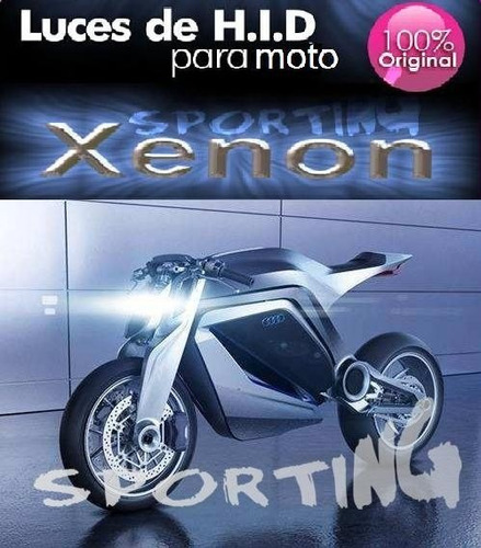 Kit Bi Xenon H4 Moto + Led - Ideal Honda Ybr 6000k / 8000k