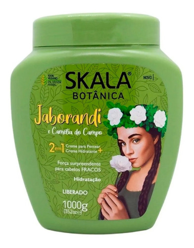 Skala Mascara Baño De Crema Jaborandi Vegano X 1 Kg