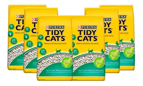 Piedritas Sanitarias Purina Tidy Cats Pack 3.6 Kg X 6u.
