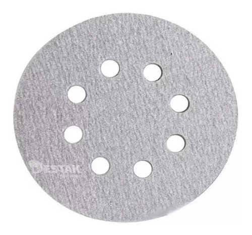 Imagem 6 de 9 de Base De Lixa Disco C/ Velcro 125 + Lixas 40g E 100g