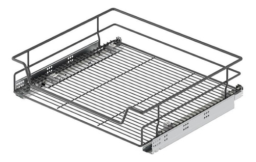 Cesta Extensible Con Guia Tandem Blum Starax 45 Cm Cromo