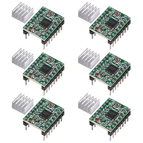 A4988 Modulo Controlador Motor Paso Disipador Calor Para