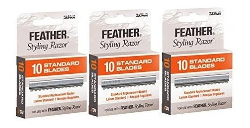 Feather Styling Razor Blades 30 Cuentas