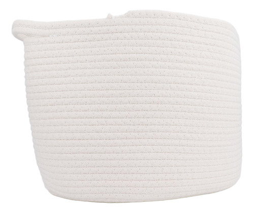 Cesta De Ropa Blanca Blanca Para Ropa Sucia, Bolsa Grande