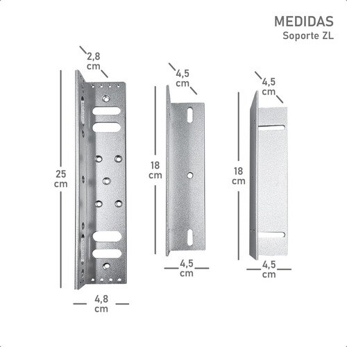 Kit Cerradura Electronica Magnetica Puerta Soporte Edificio