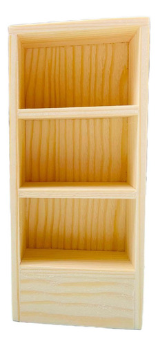 Gabinete Para Casa De Muñecas, Estantería En Miniatura L