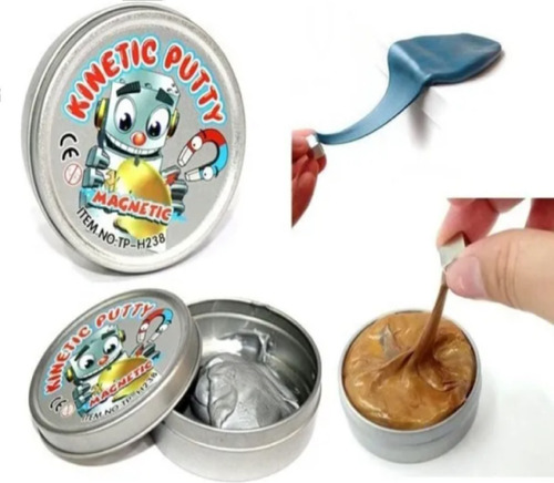 Imagen 5 de 5 de Slime Magnetico Kinetic - Globalchile