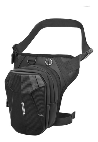 Riñonera Drop Fanny, Rígida, Para Motocicleta, Bolsa Lateral