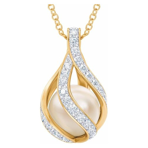 Collar De Diamantes Y Perlas Para Mujer Love's Embrace | Joy