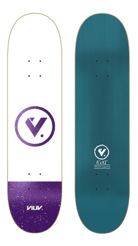 Tabla Skate Viliv Circle  Logo  8  X 32   Con Lija