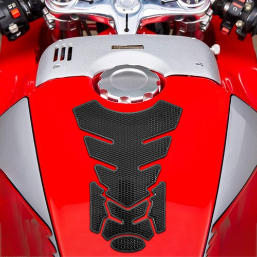 Pegatina De Depósito Para Motocicleta, Cubierta Negro